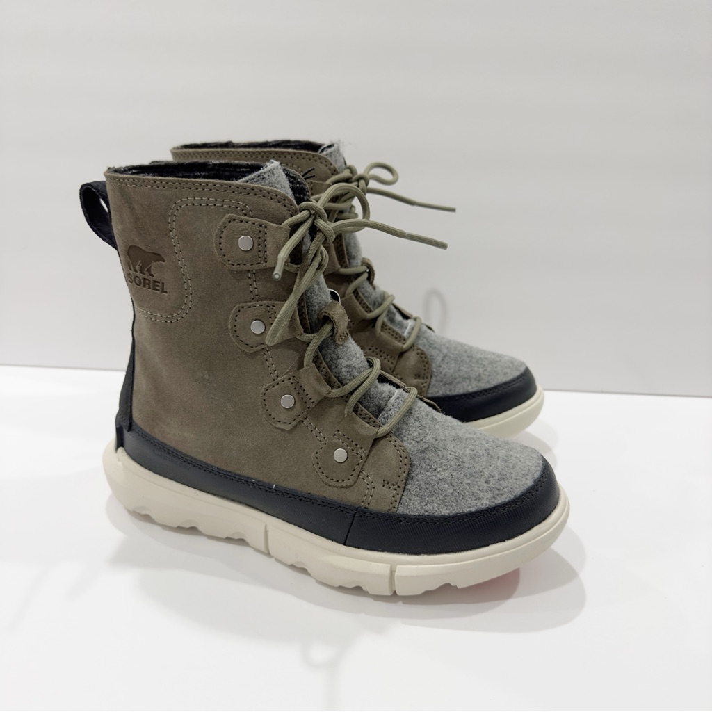 Sorel Explorer Ll Joan Felt Womens Boots Sage Gray Sorel Explorer Ll Joan Felt Womens Boots Sage Gray